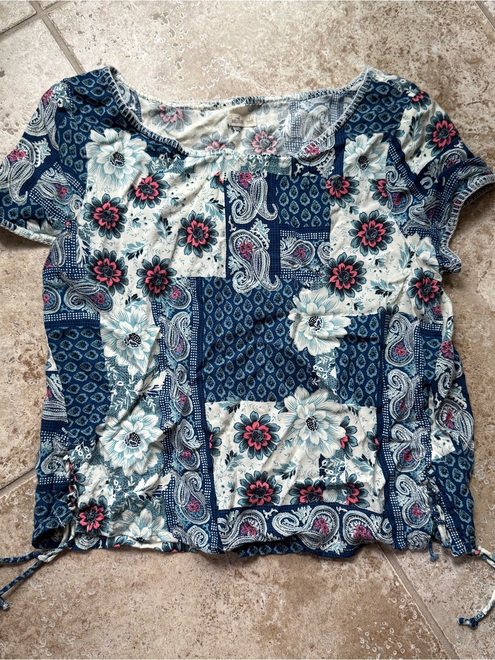 Hollister Floral Blouse